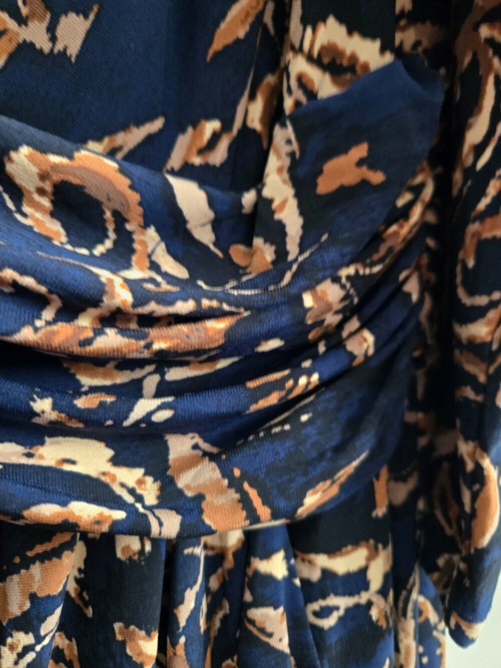 EUC - Chaps Women's Dress - Faux Wrap - 16W - Picture 2 of 6